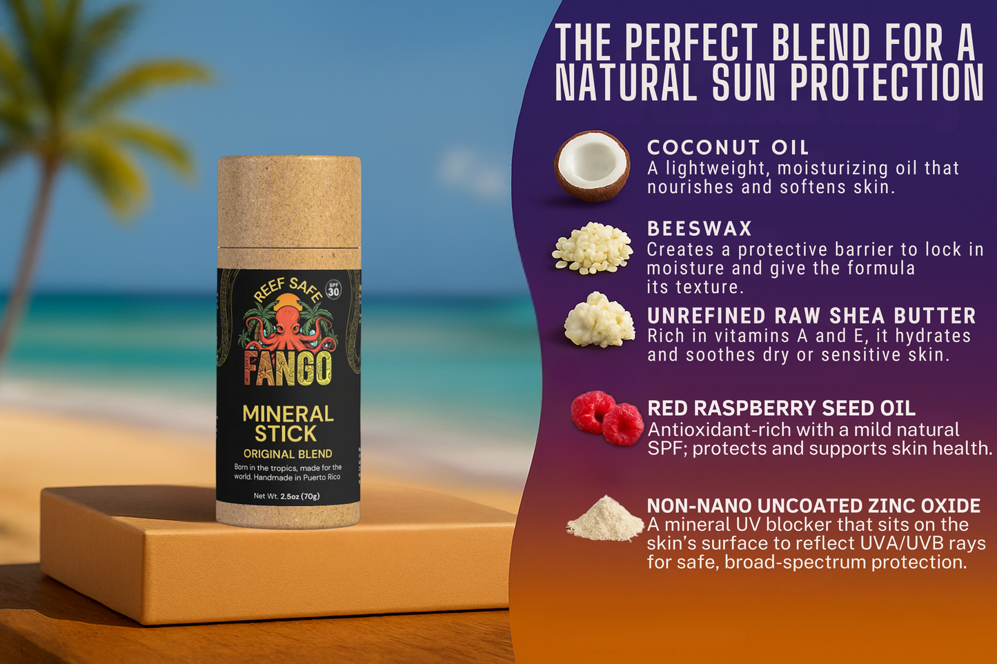 Sunscreen Mineral Stick {Original Blend}