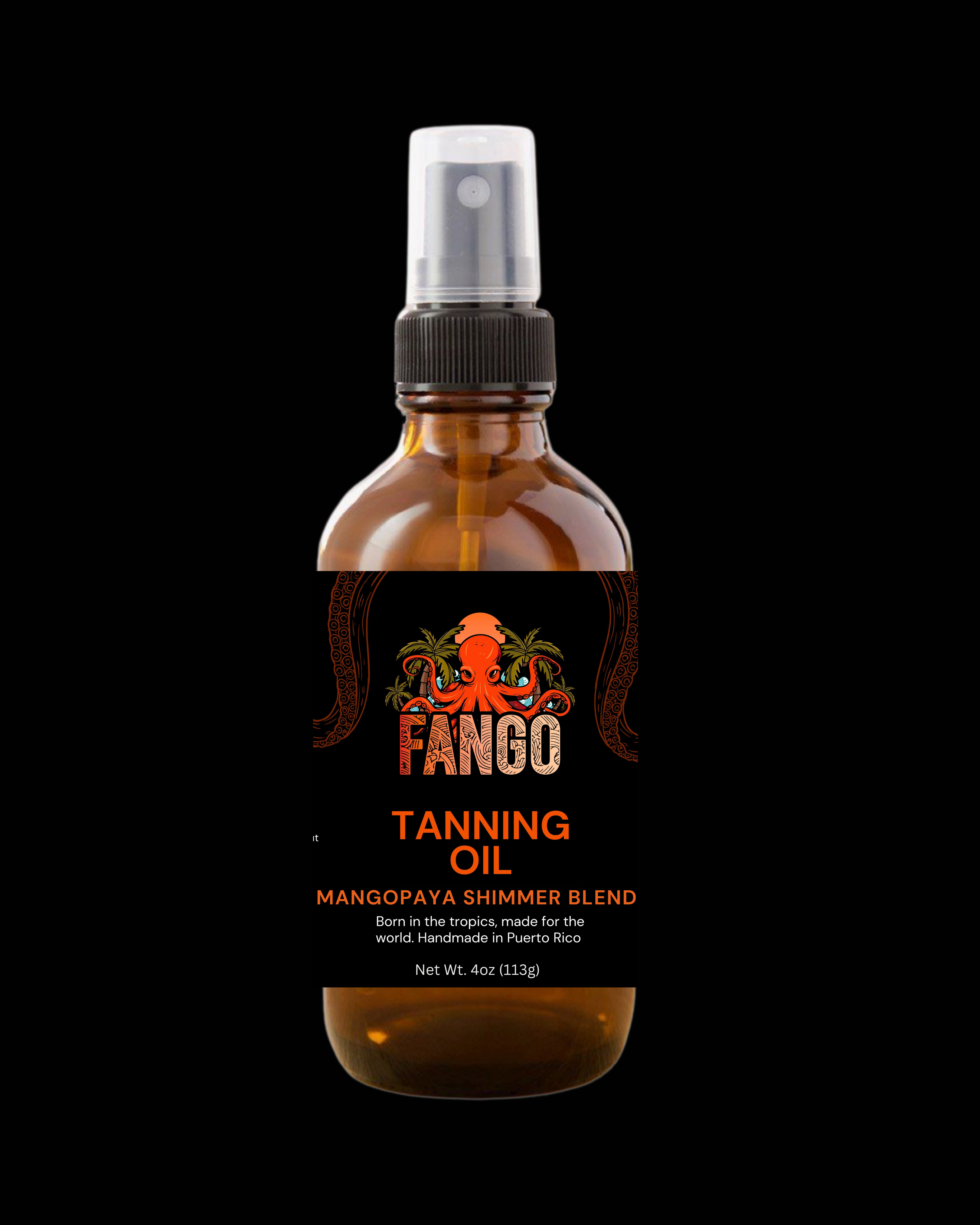 FANGO Tanning Oil — Mangopaya Shimmer