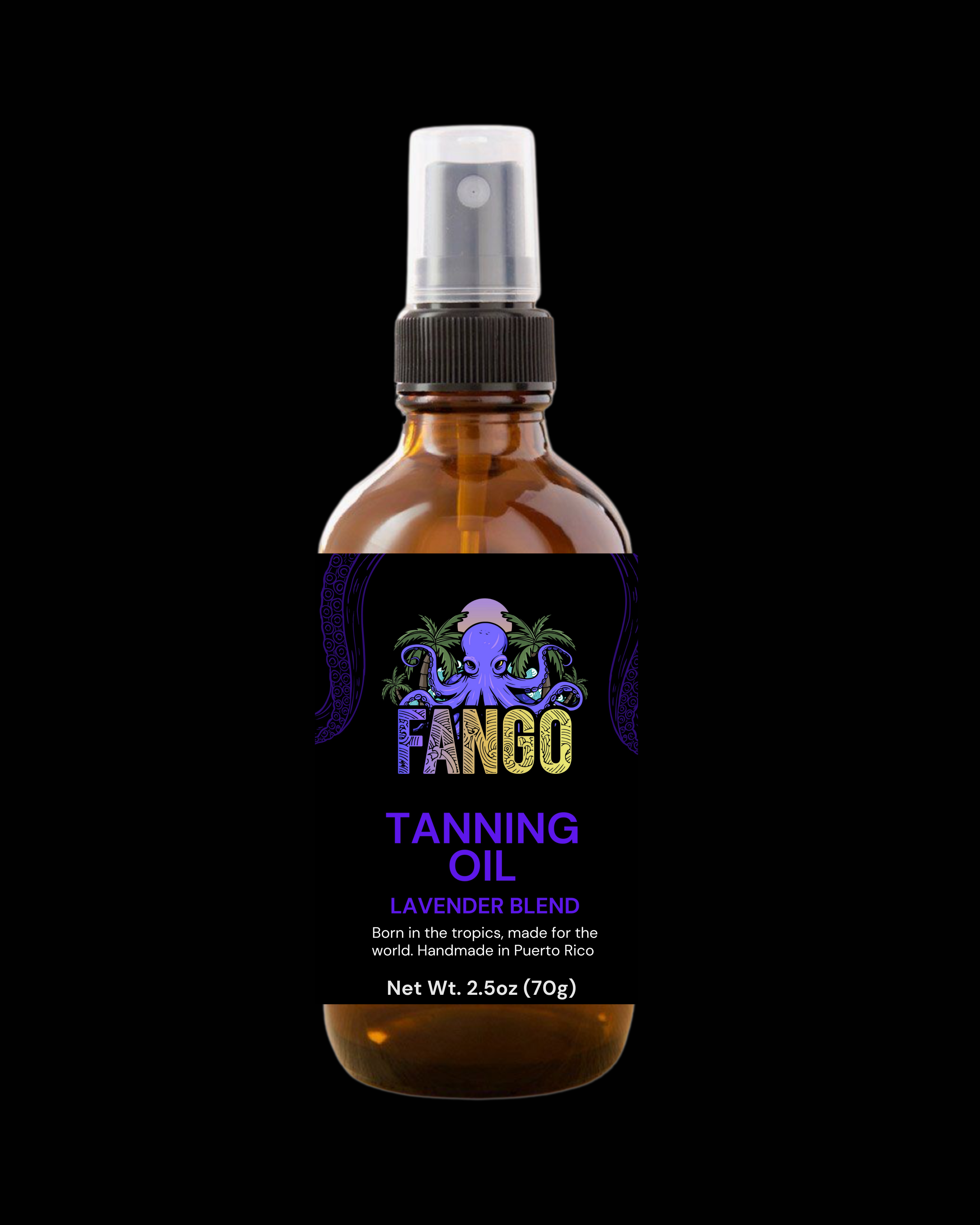 FANGO Tanning Oil — Lavender